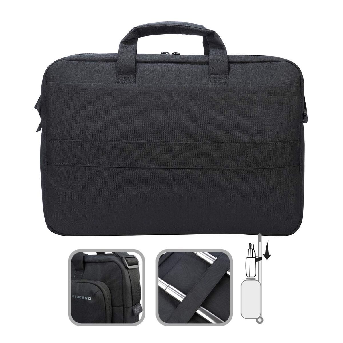 Picture of Laptop Case Tucano BSTN-BK Black 15,6''
