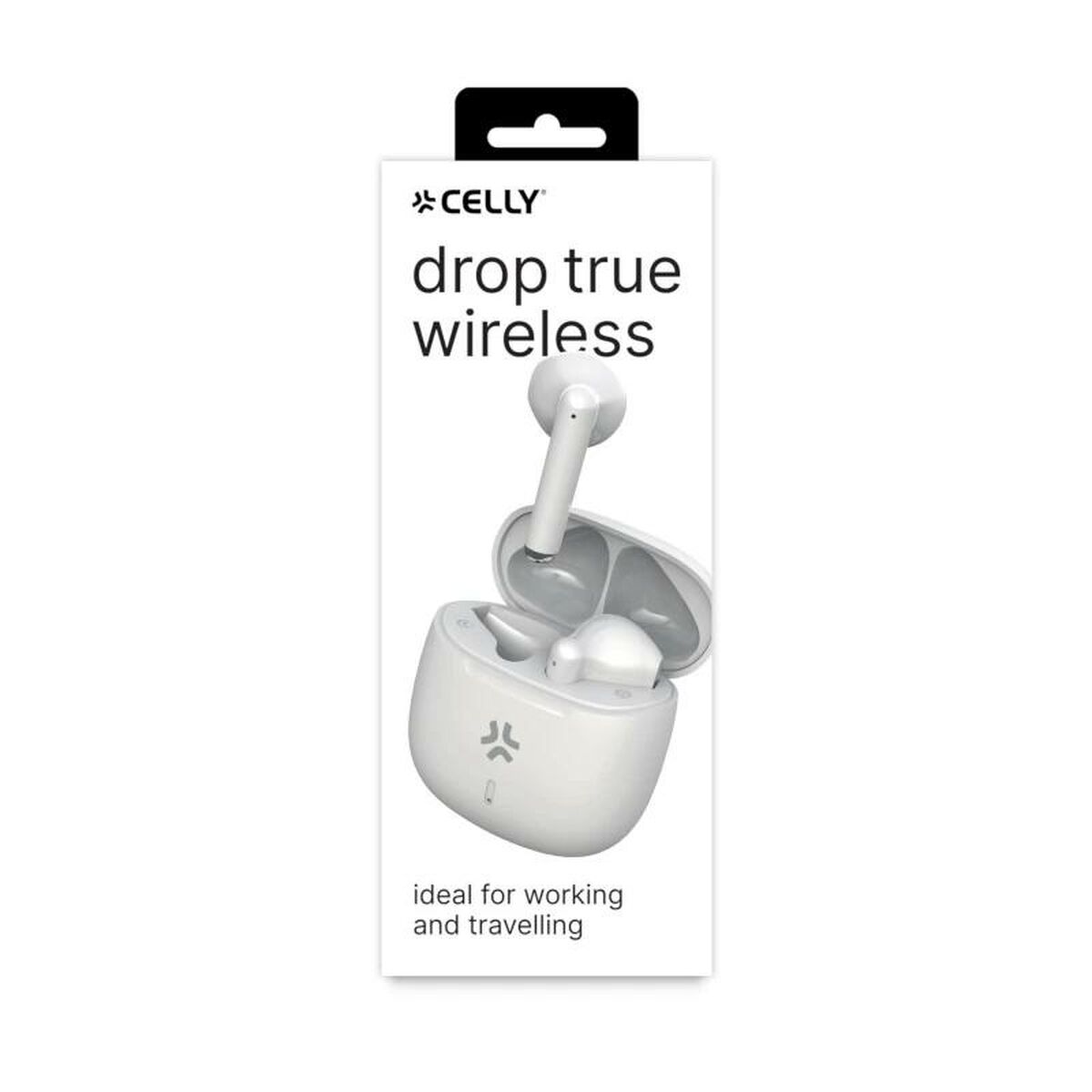 Afbeeldingen van Bluetooth Headset with Microphone Celly BUZ2 White