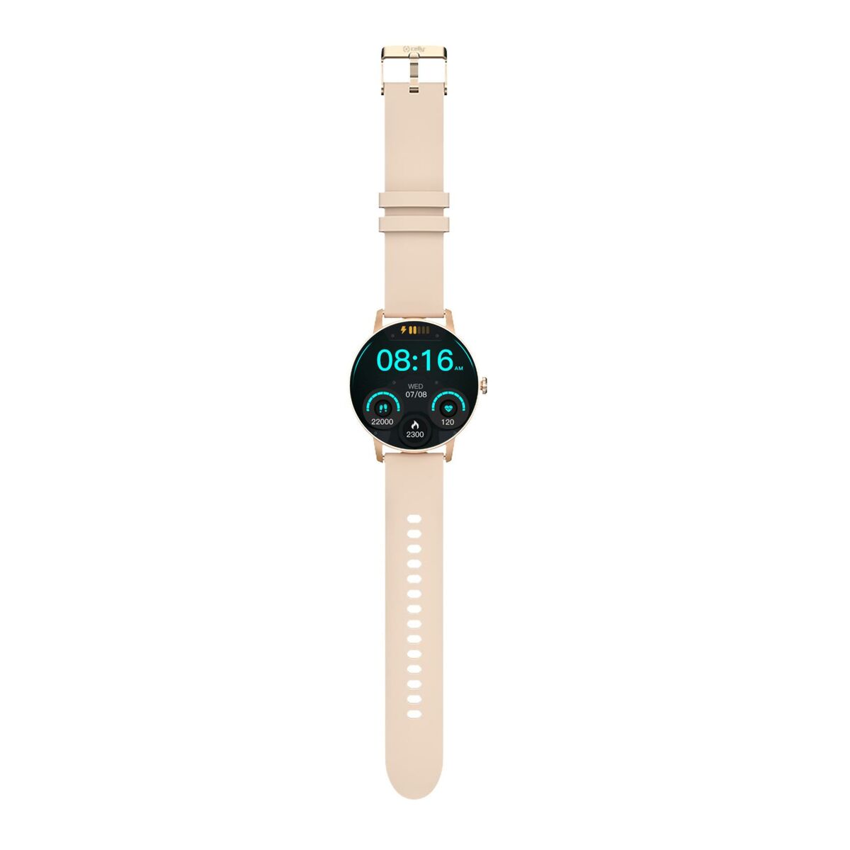 Afbeeldingen van Smartwatch Celly TRAINERROUND2PK Multicolour Pink 1,28"