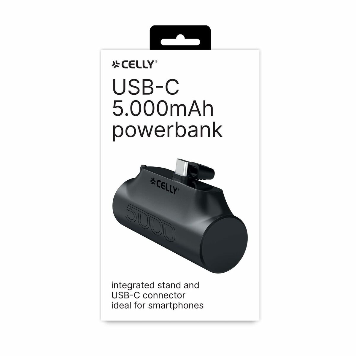 Bild von Powerbank Celly PBC5000BK 5000 mAh Black
