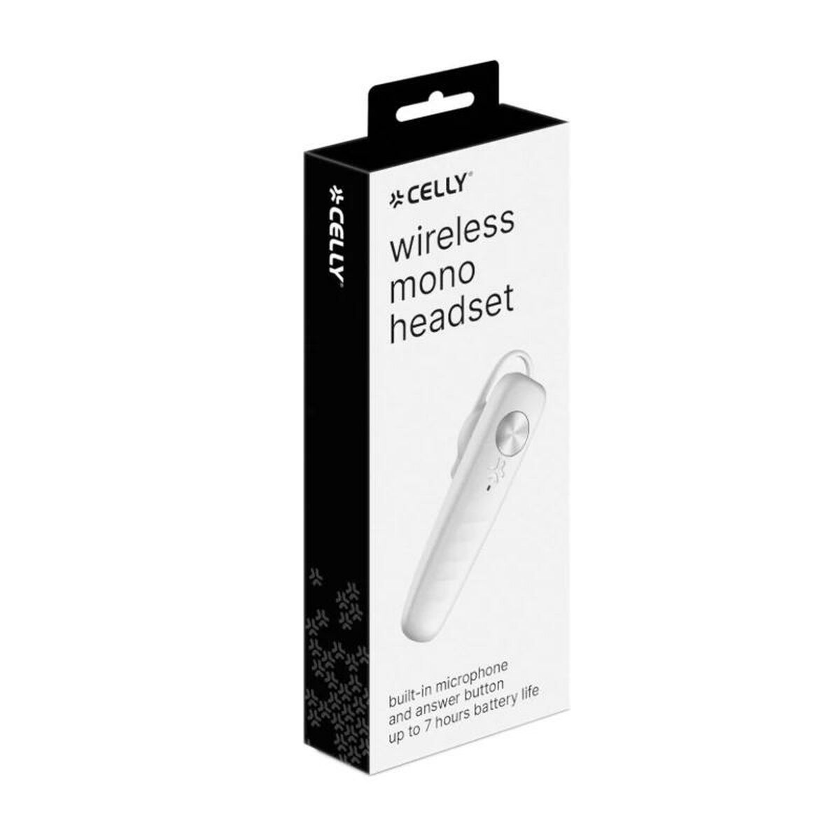 Afbeeldingen van Bluetooth headset Celly BH20WH White