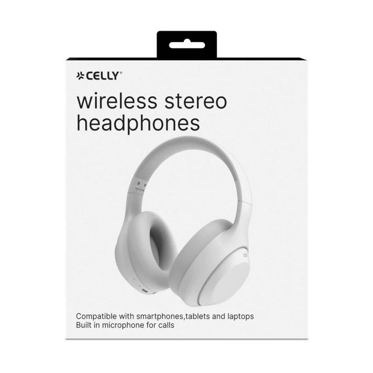 Afbeeldingen van Wireless Headphones Celly WAVEBEATWH White