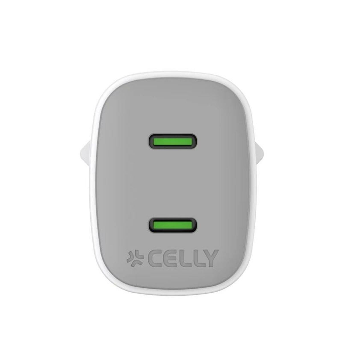 Afbeeldingen van Wall Charger Celly UPTC2USBC45WWH White