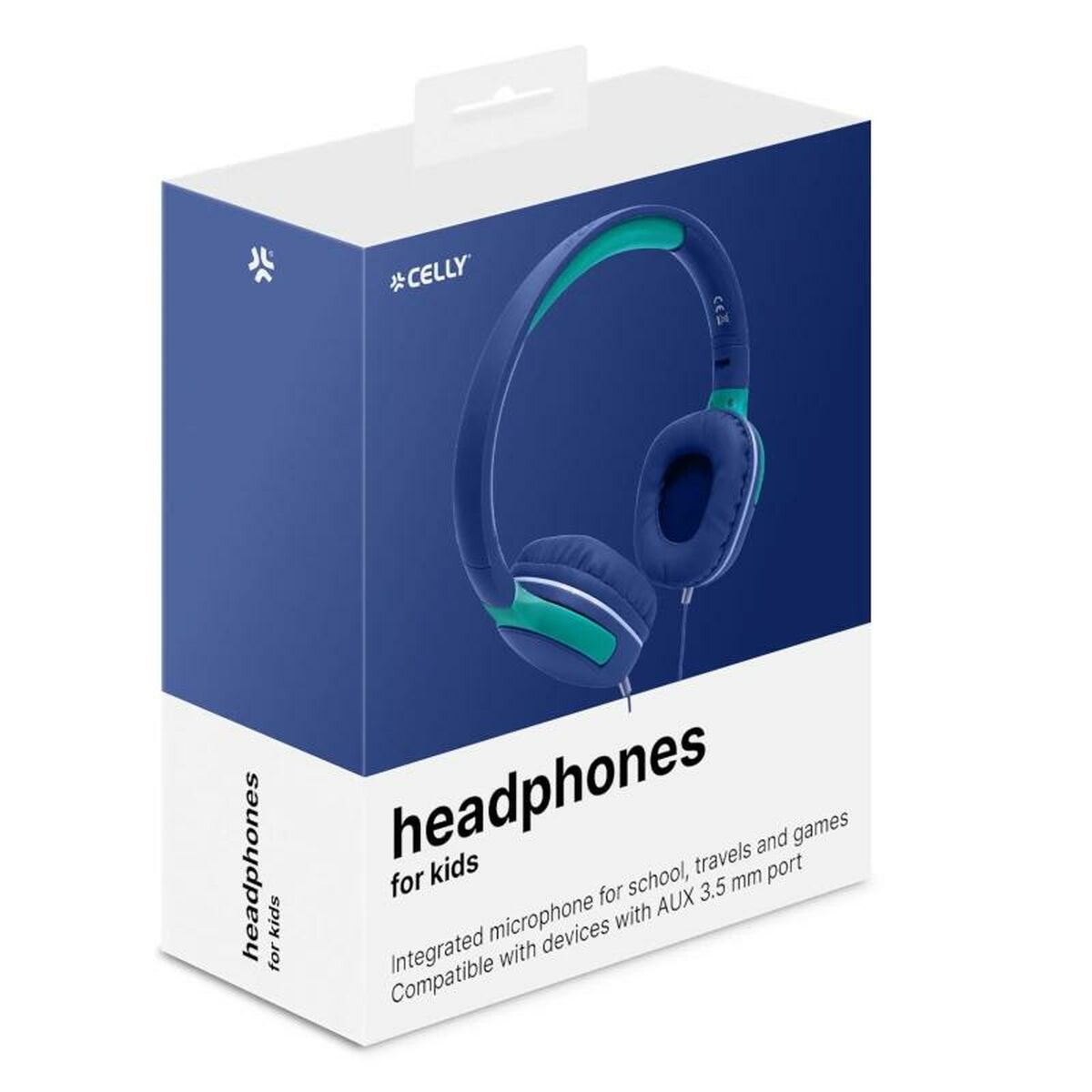 Afbeeldingen van Headphones Celly KIDSBEAT2BL Blue