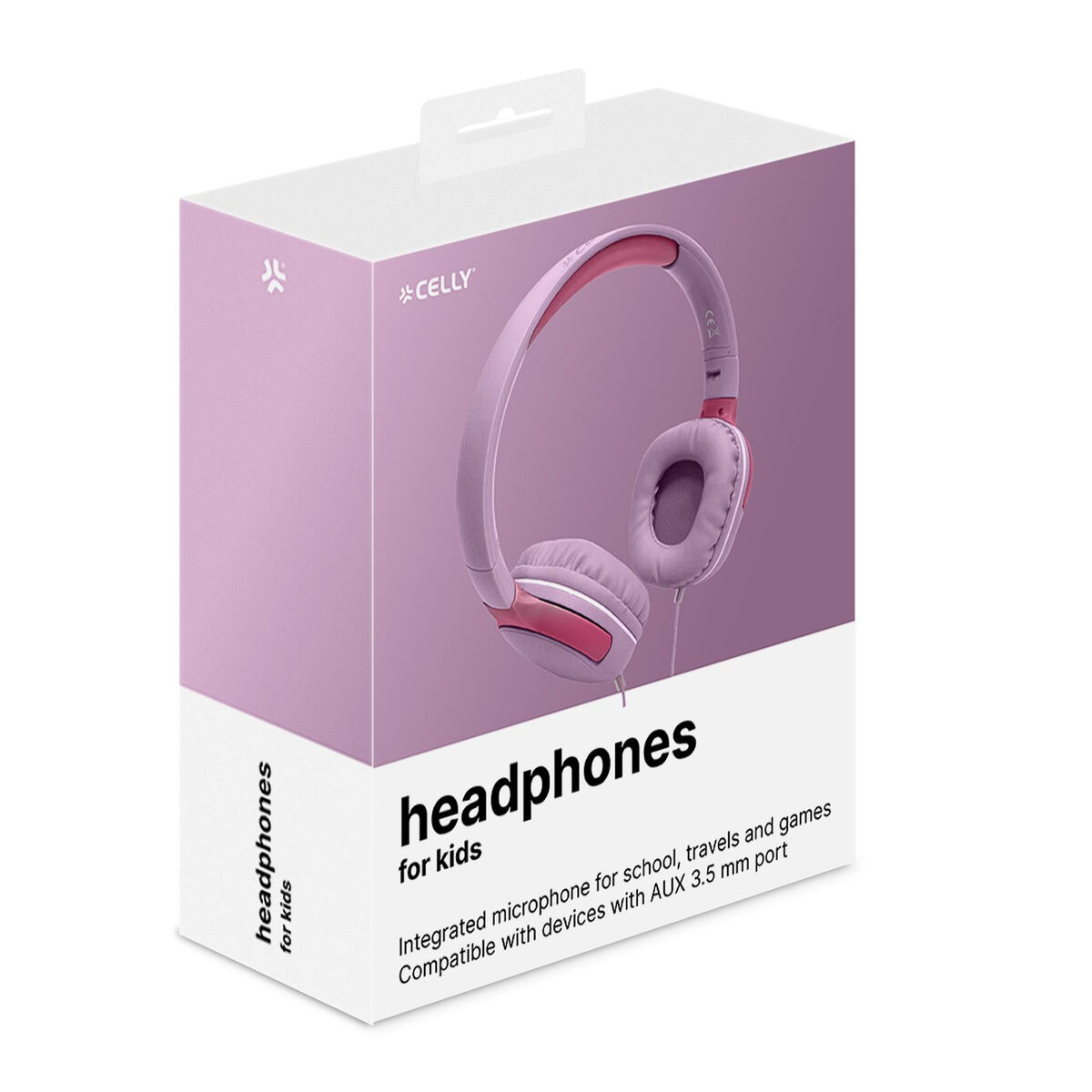 Afbeeldingen van Headphones Celly KIDSBEAT2PK Pink