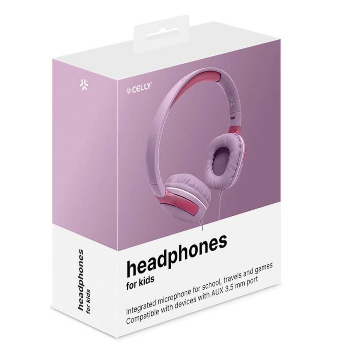 Afbeeldingen van Headphones Celly KIDSBEAT2PK Pink