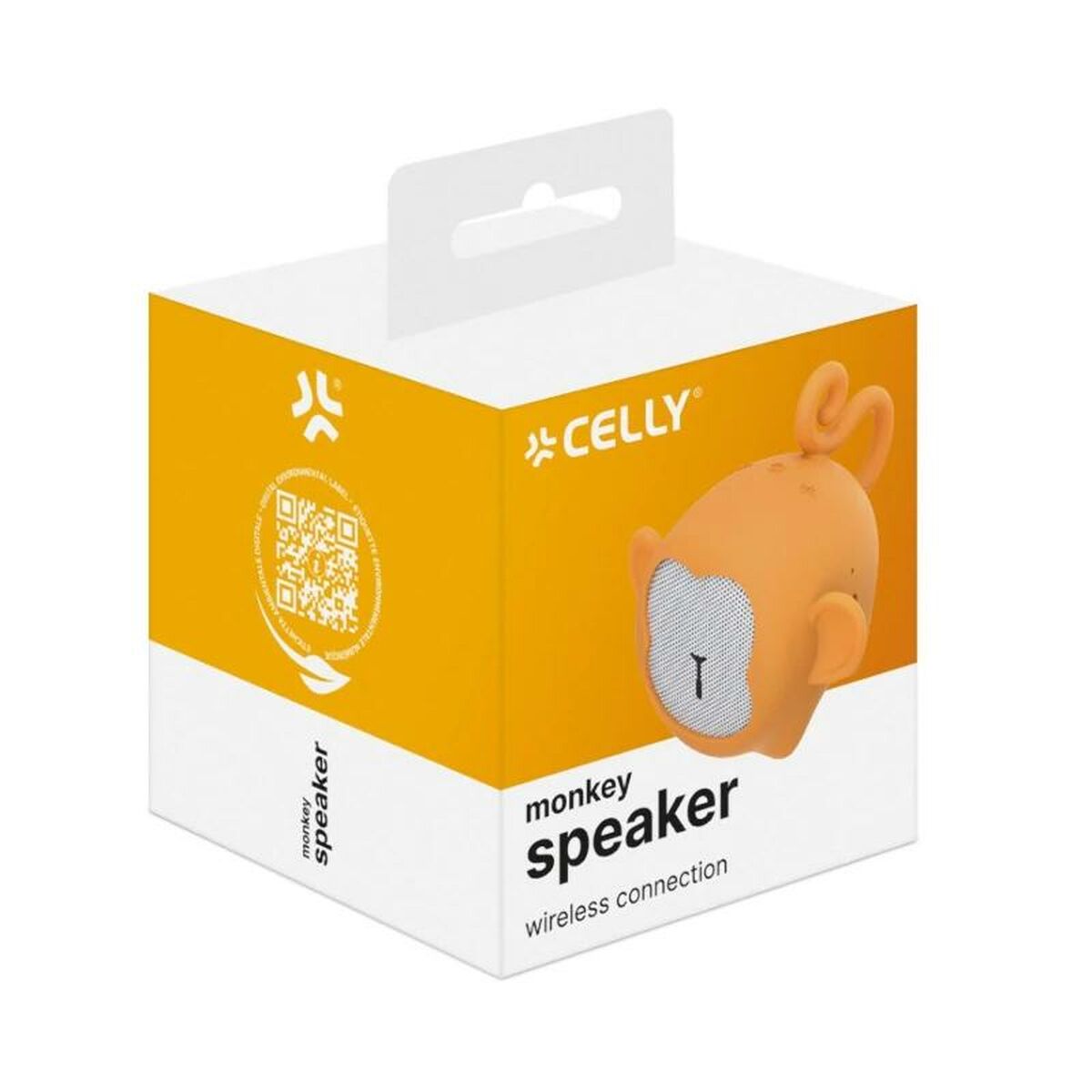 Afbeeldingen van Portable Speaker Celly WSMONKEY Yellow 3 W