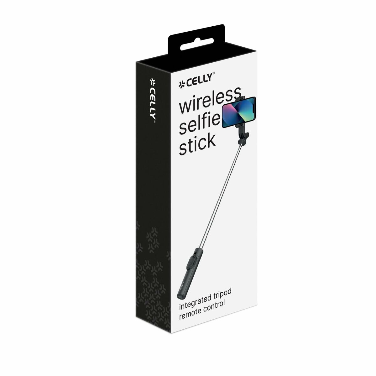 Selfie Stick Celly CLICKSFSTICKBK Black Smartphone