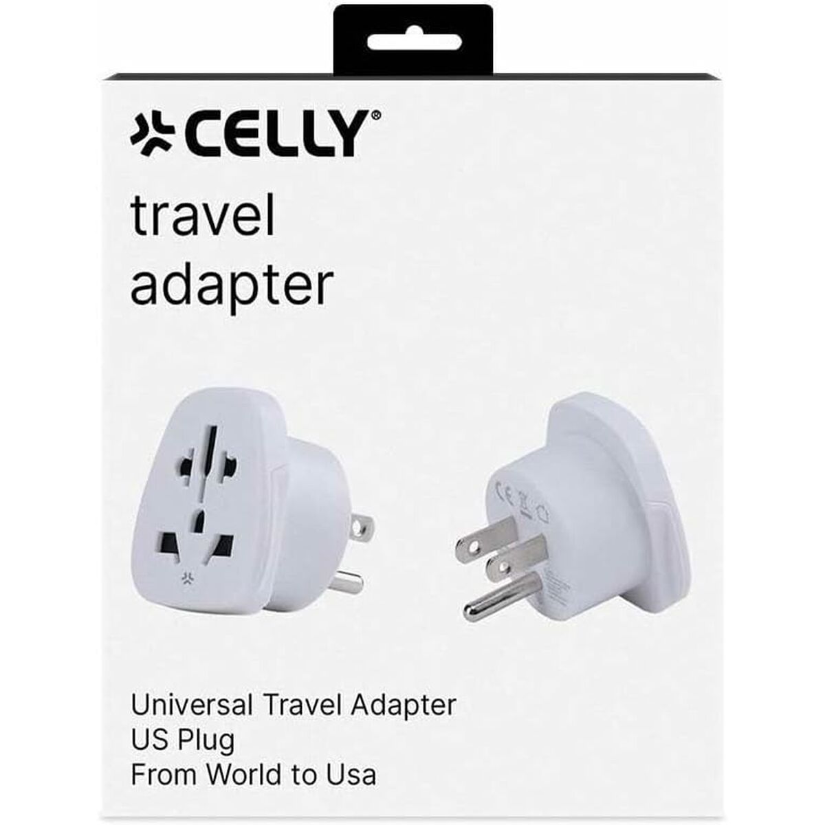 Picture of Wall Charger Celly TRAVELADAPTERUS