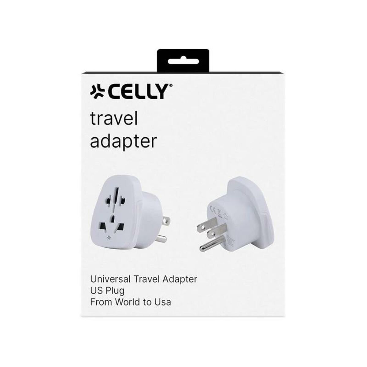 Picture of Wall Charger Celly TRAVELADAPTERUS
