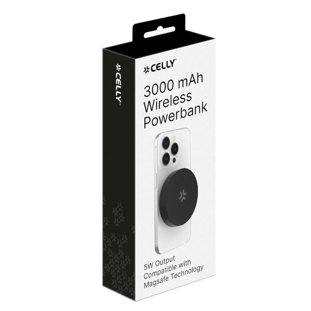 Afbeeldingen van Powerbank Celly MAGPB3000BK Black