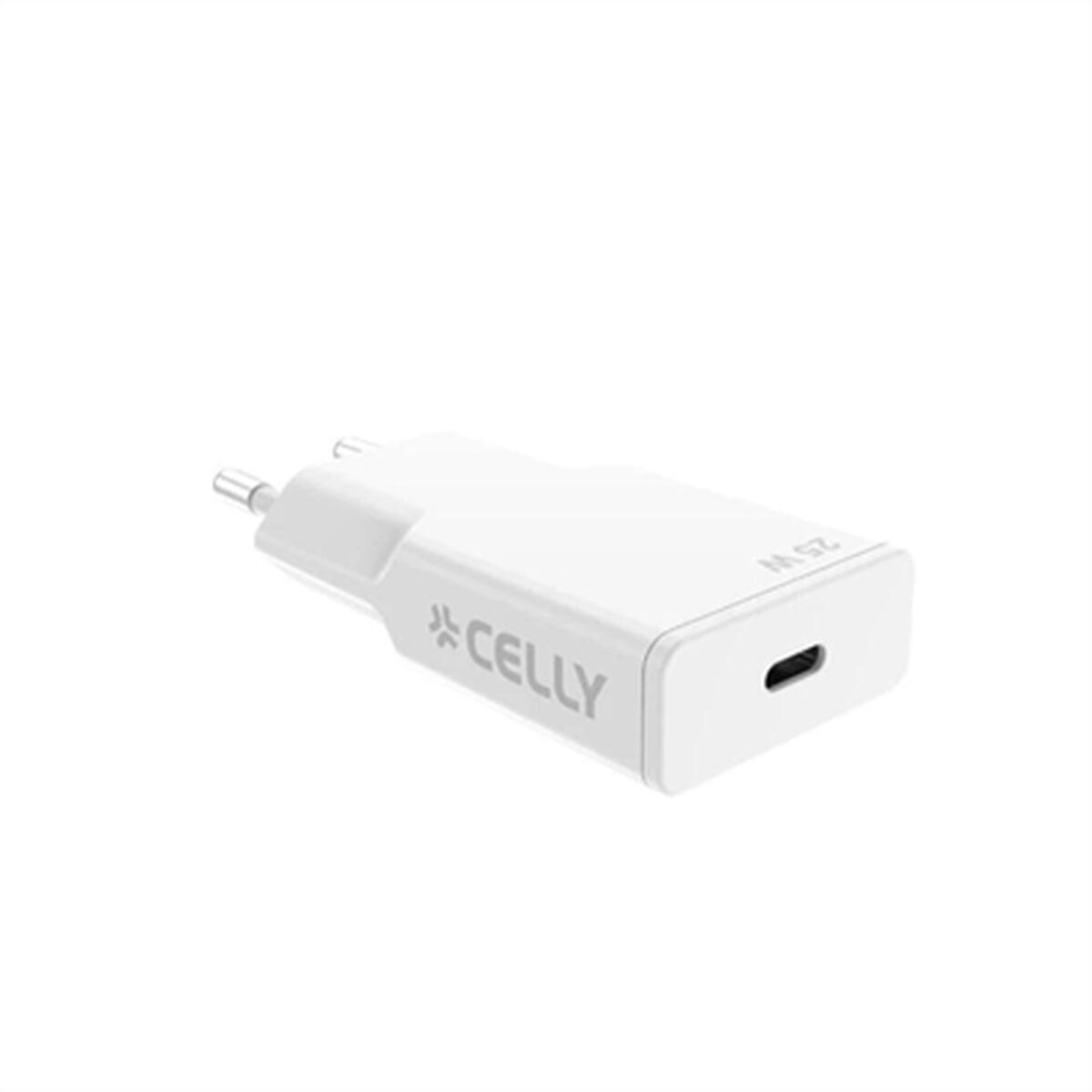 Picture of Wall Charger Celly SLIMTC1C25WWH
