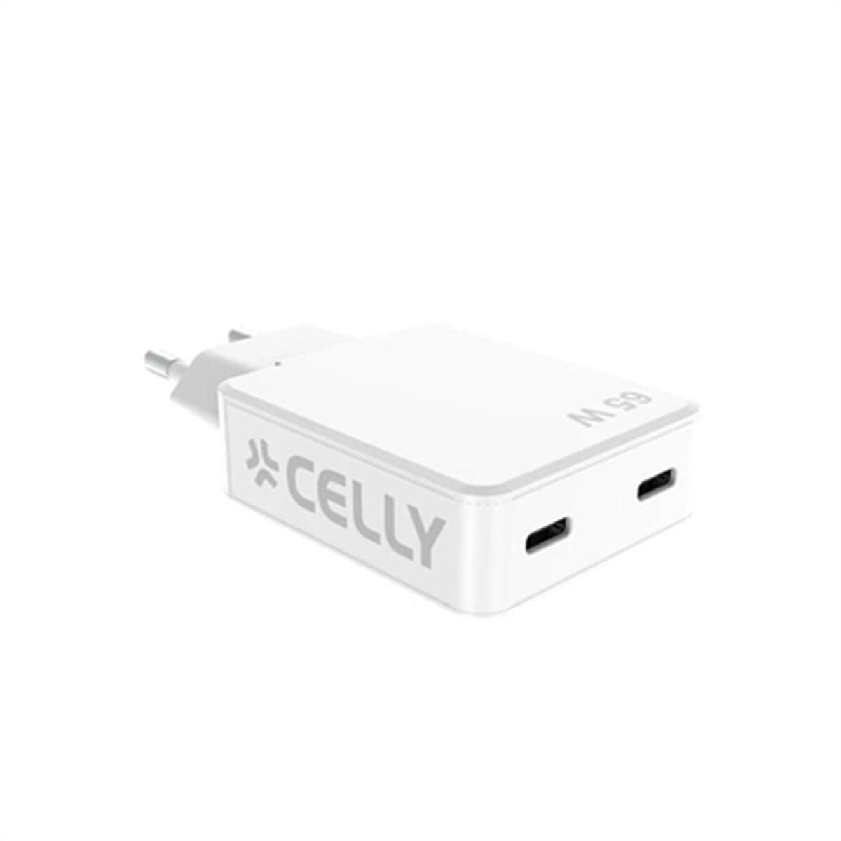 Afbeeldingen van Wall Charger Celly SLIMTC2C65WWH
