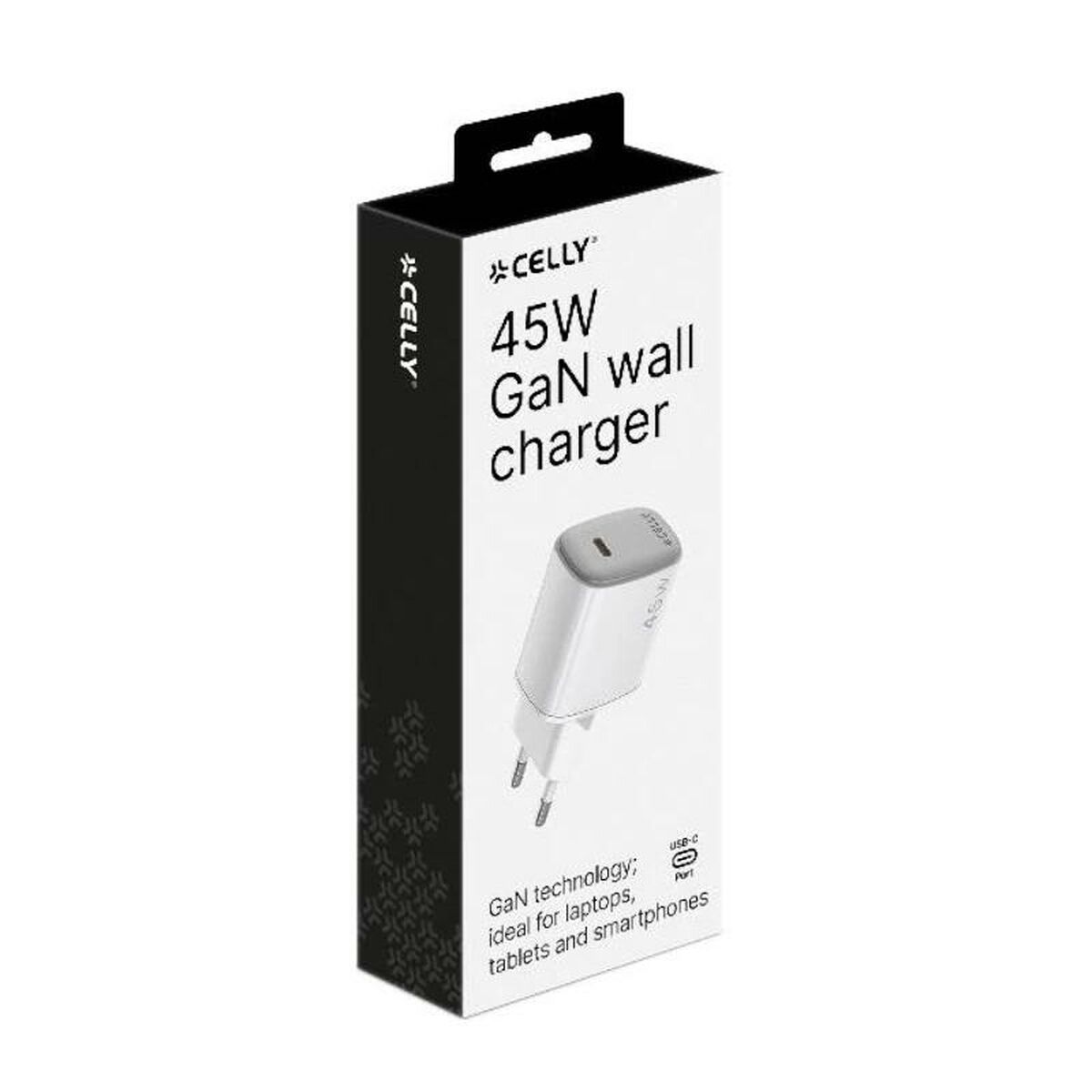 Afbeeldingen van Wall Charger Celly UPTC1USBC45WWH
