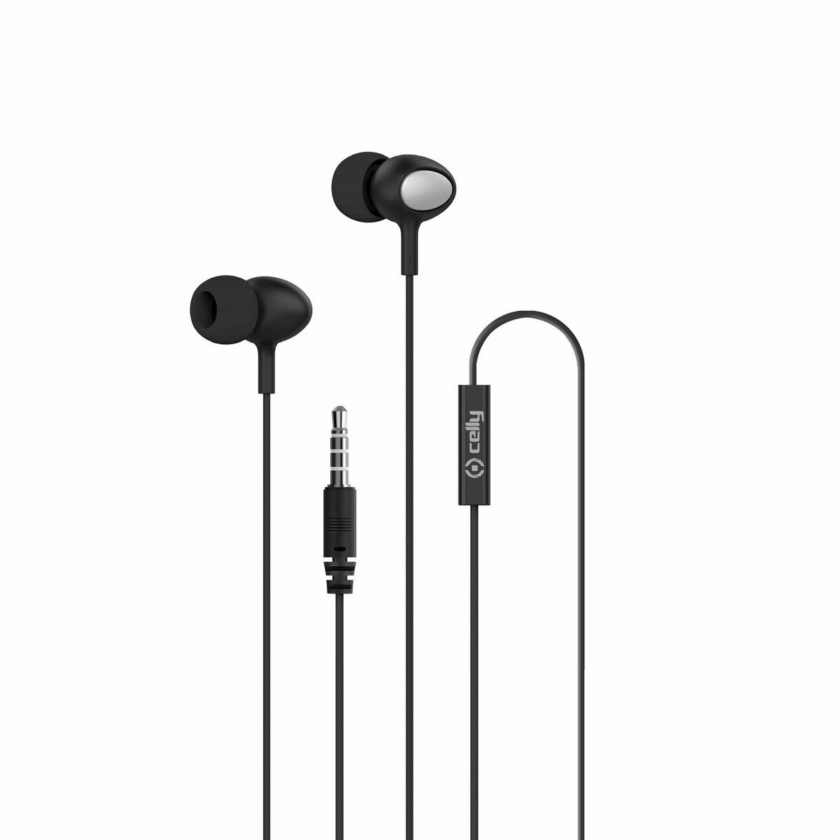Picture of Headphones with Microphone Celly UP500BK Black