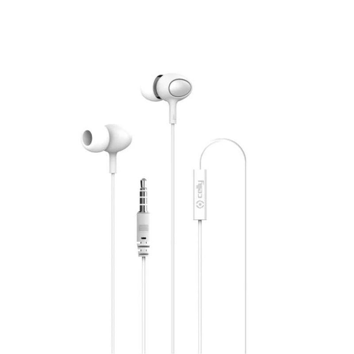 Picture of Headphones with Microphone Celly UP500WH White