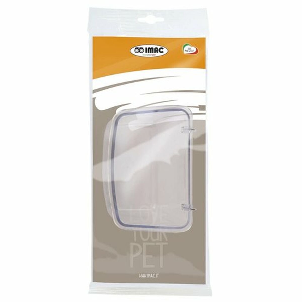 Bird feeder IMAC LORI Transparent 7,5 x 11 x 7 cm Plastic, view 2