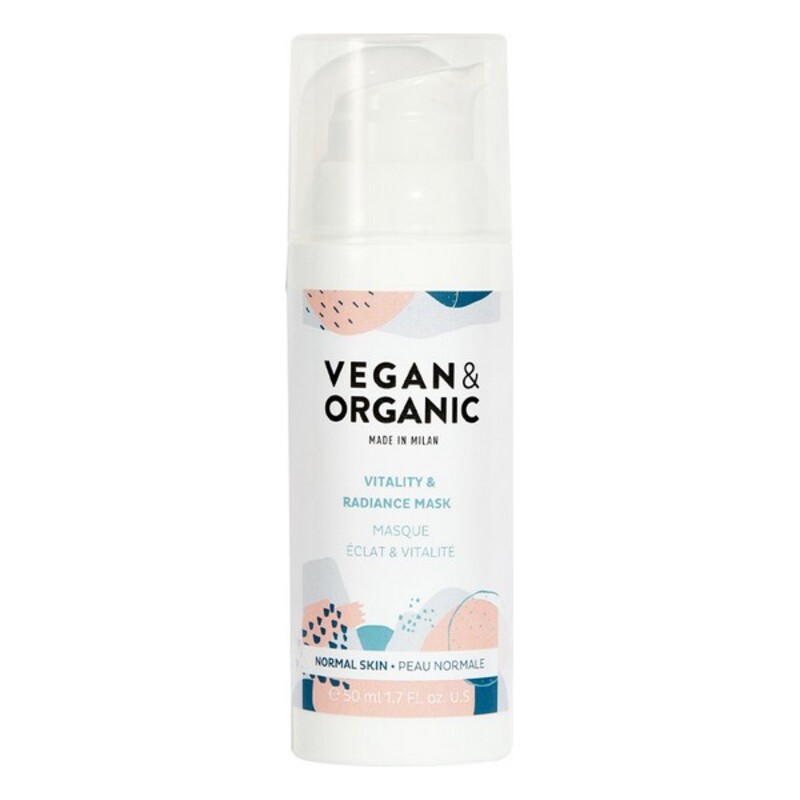 Facial Cream Vitality & Radiance Vegan & Organic (50 ml)