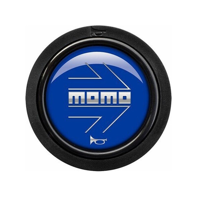 Button Momo SPHOARWBLUCHF Steering wheel Blue