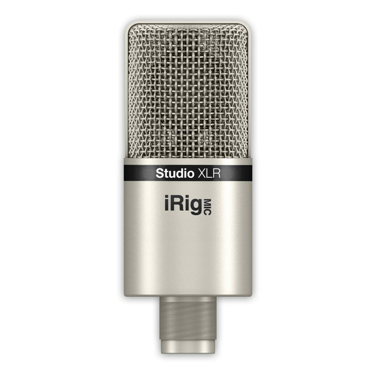 Microphone IK Multimedia IP-IRIG-MICSTDXLR-IN Argenté