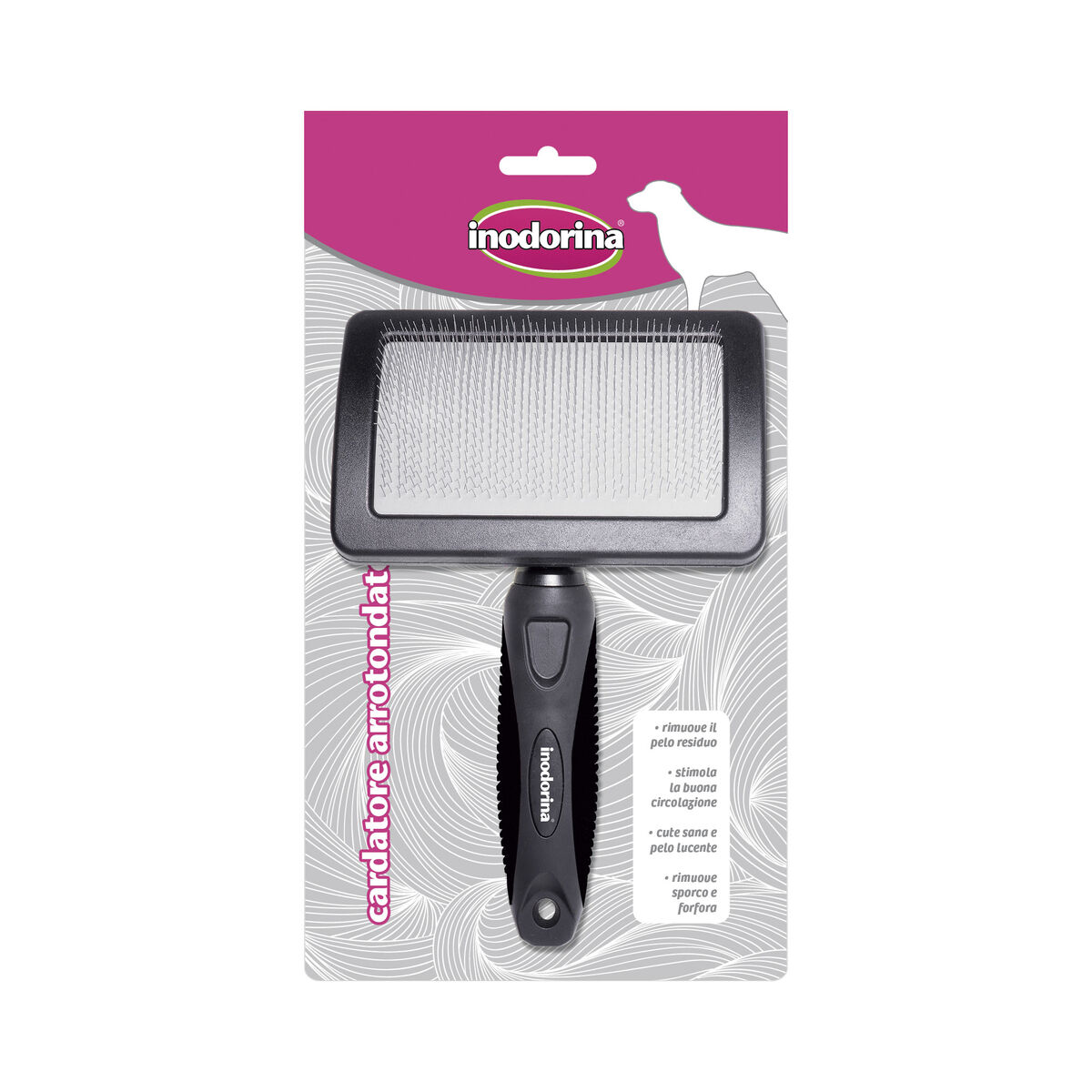Brosse pour carder Inodorina Noir L