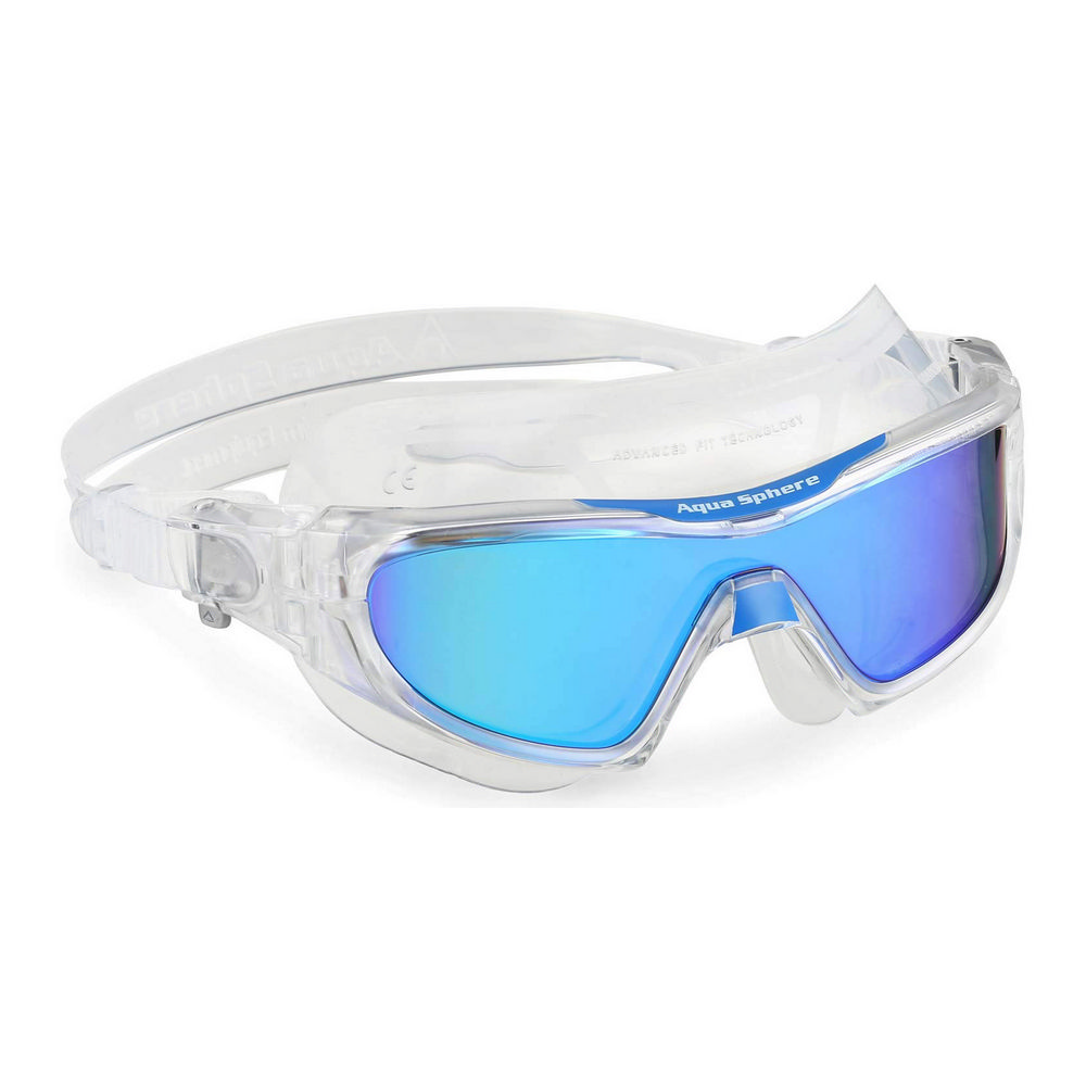 Adult Swimming Goggles Aqua Sphere Vista Pro Titanium Multicolour Adults