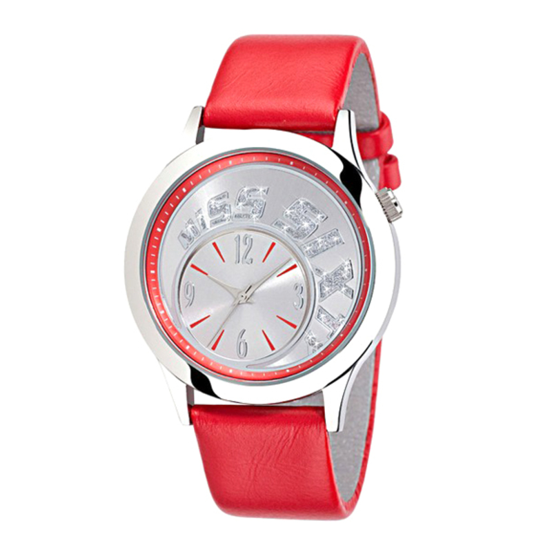 Женские часы с красным ремешком фото