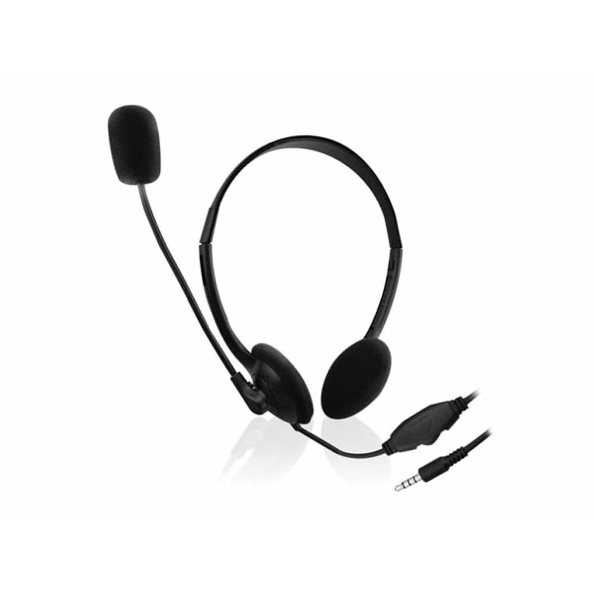 Picture of Headphones with Microphone Ewent EW3567 Black (1 Unit)