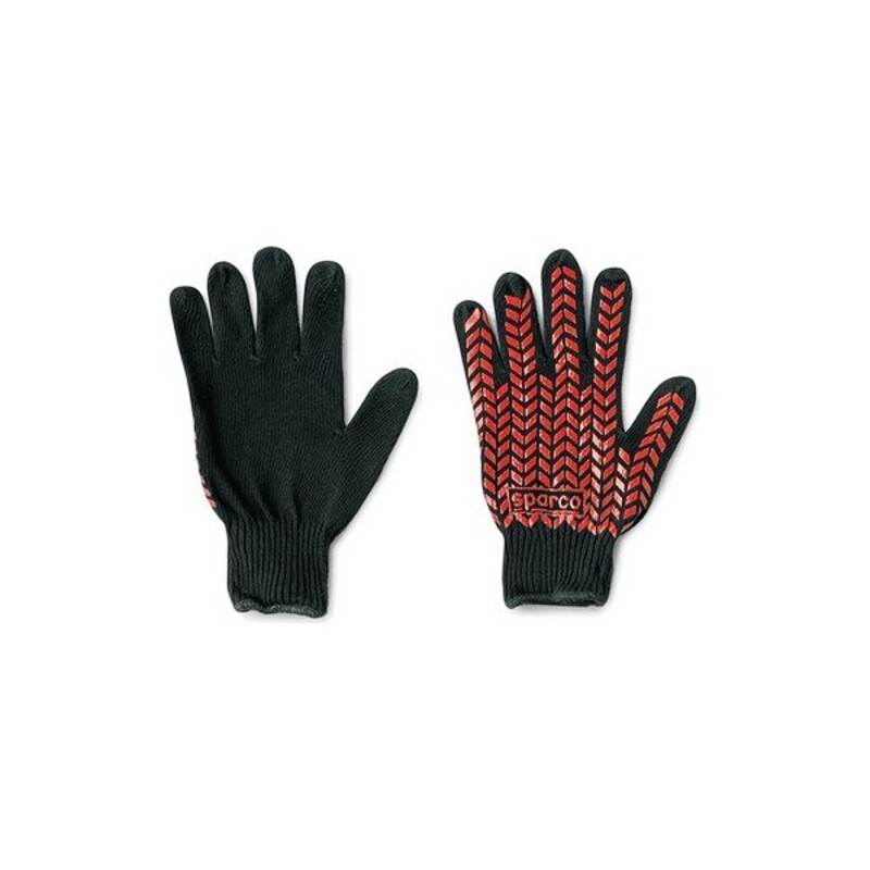 Gants de conduite pour hommes Sparco Prensili Noir