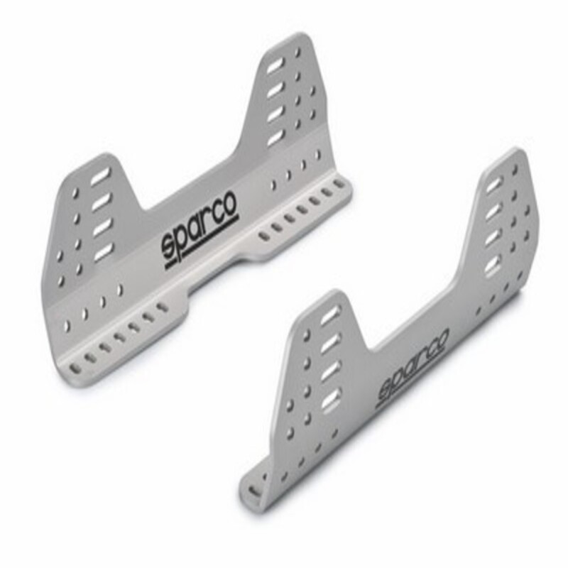 Side Support for Racing Seat Sparco Silver Aluminium (6 mm) (415 mm)