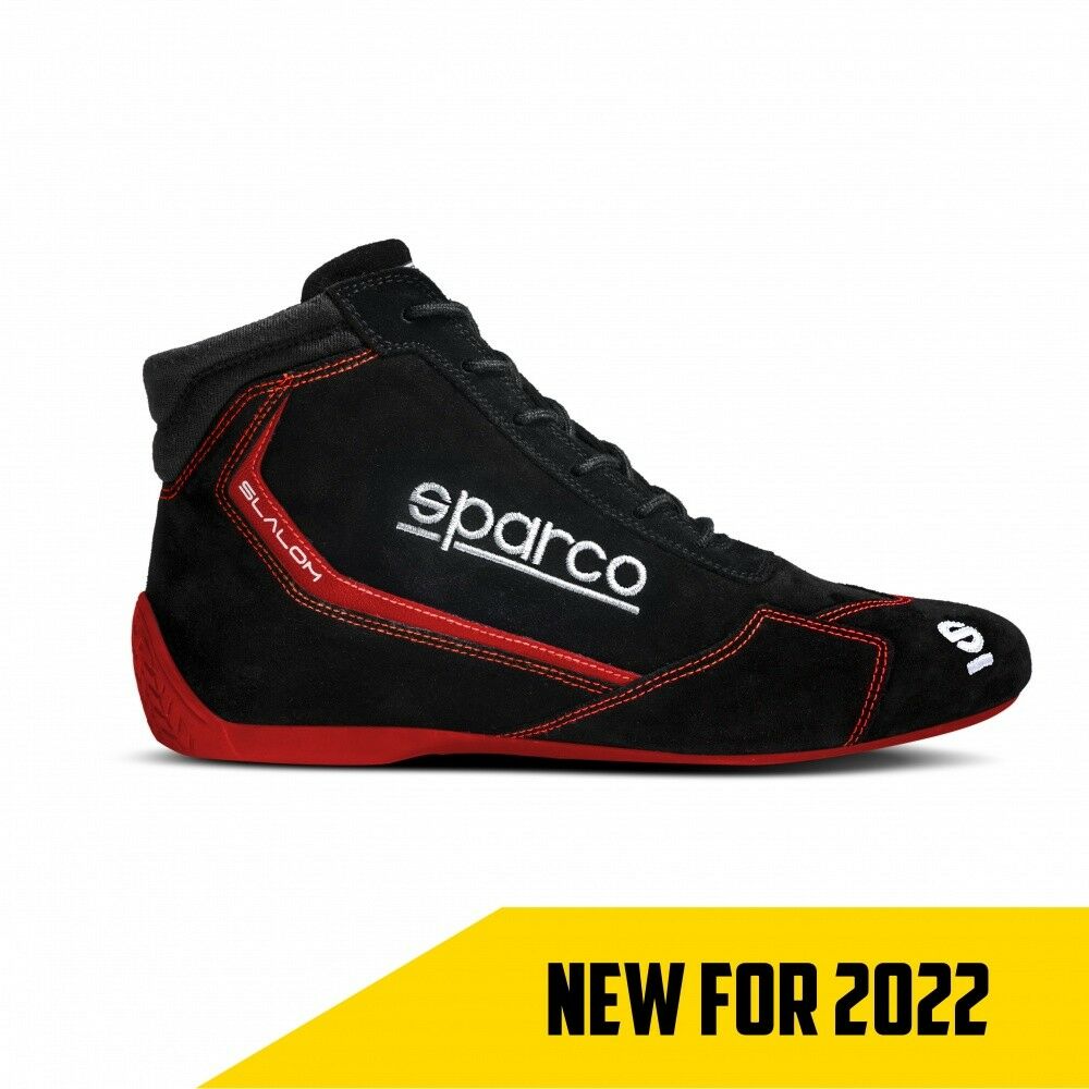 Racing Ankle Boots Sparco SLALOM Red/Black (Size 43)