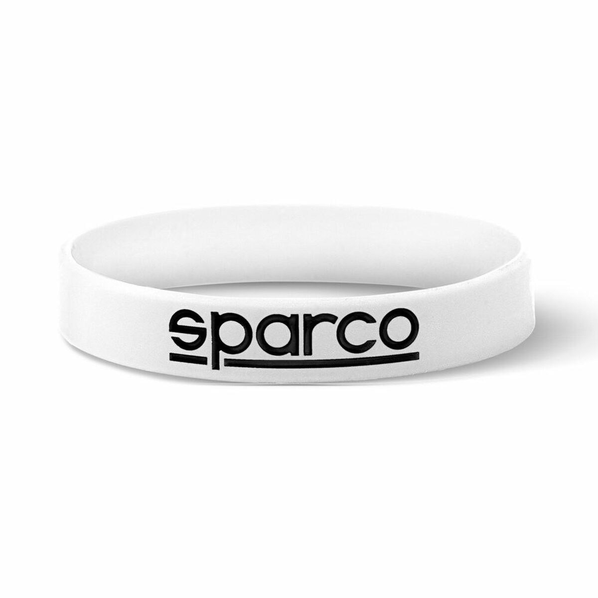 Bracelet Sparco Blanc Silicone 9 cm (Taille unique) (10 Unités)