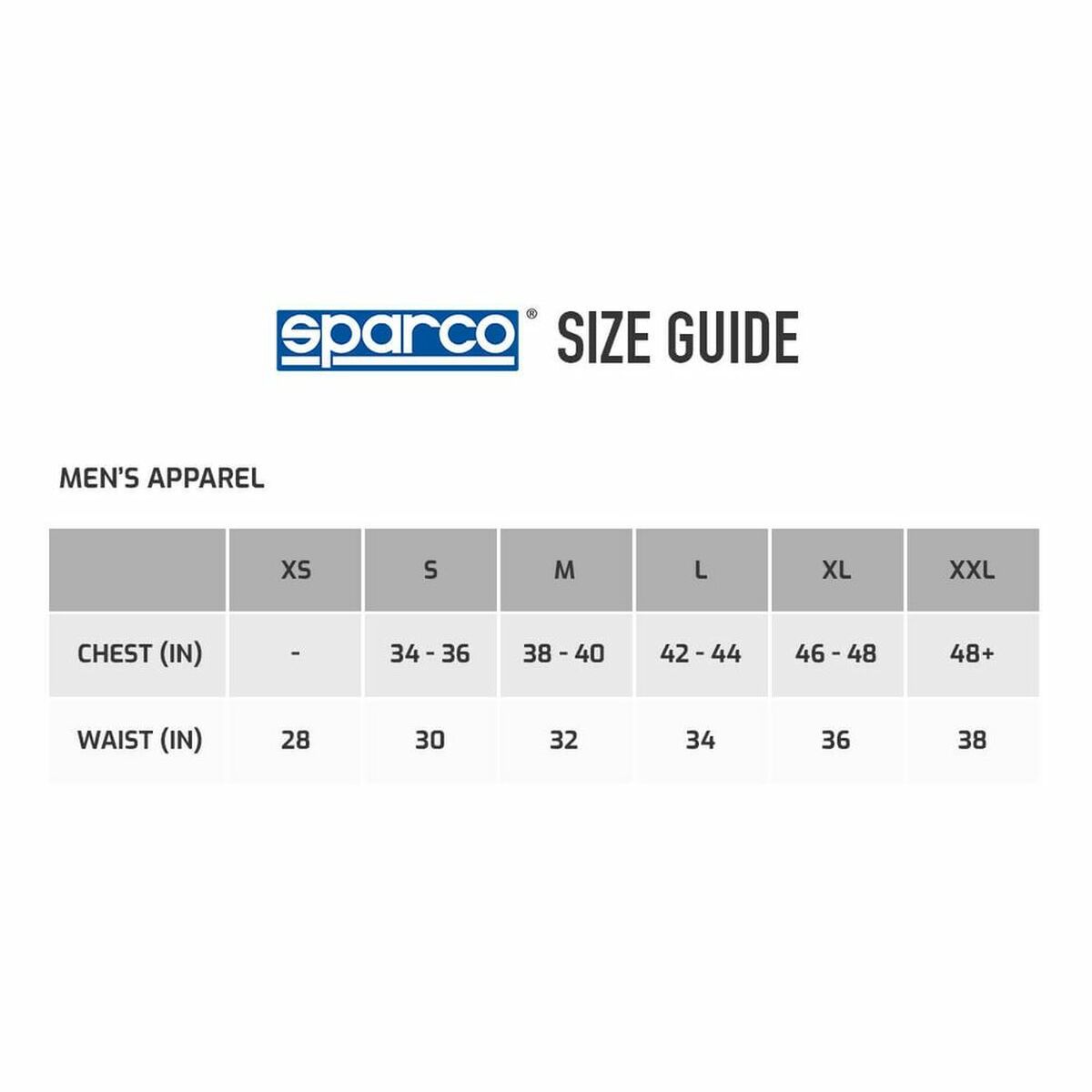 Shirt Sparco S01326GR2M Grijs (M)