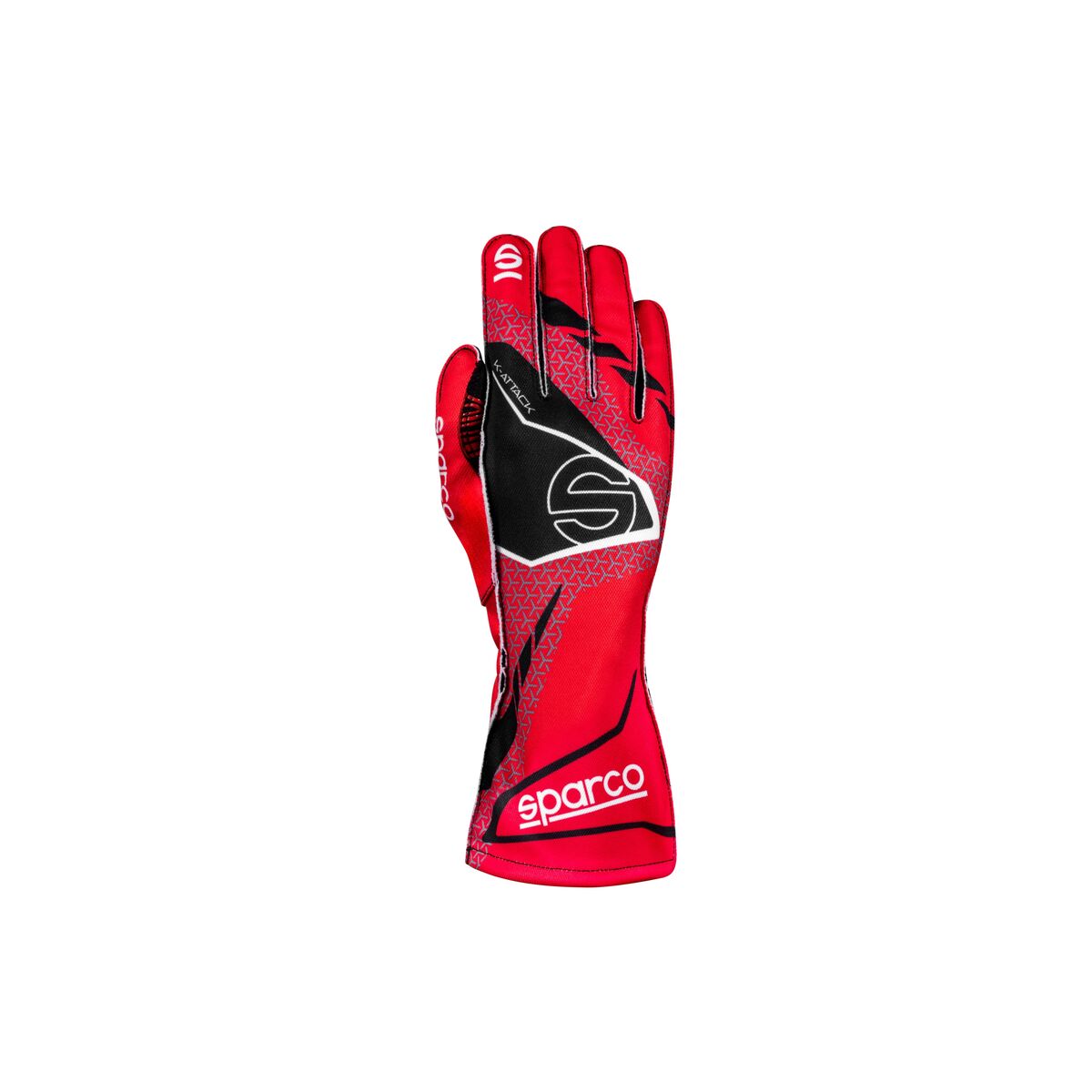 Gloves Sparco K-ATTACK 2025 10 Black Red Gloves Sparco K-ATTACK 2025 10 Black Red