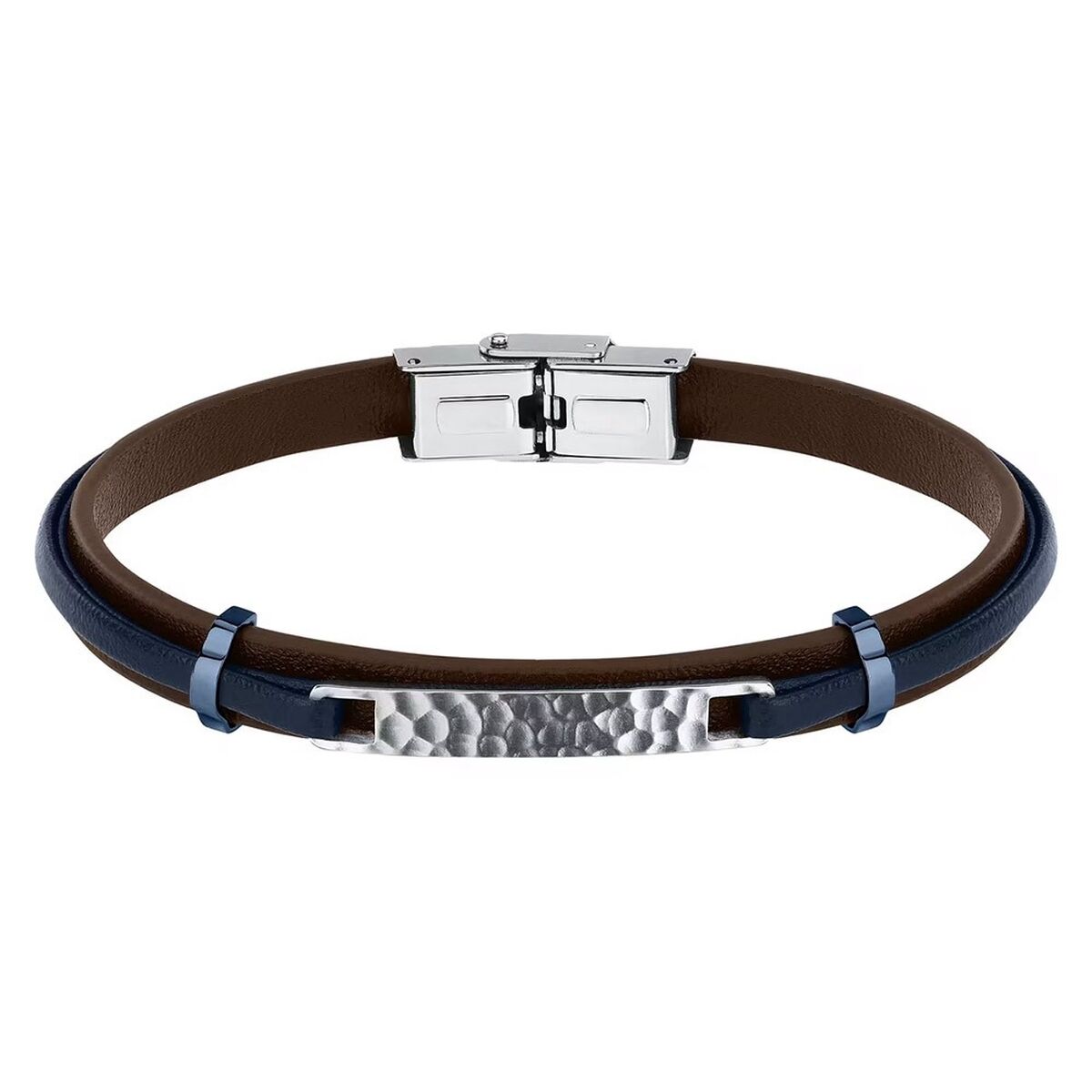 Armband Heren Sector SZV117 Zilver Blauw Bruin