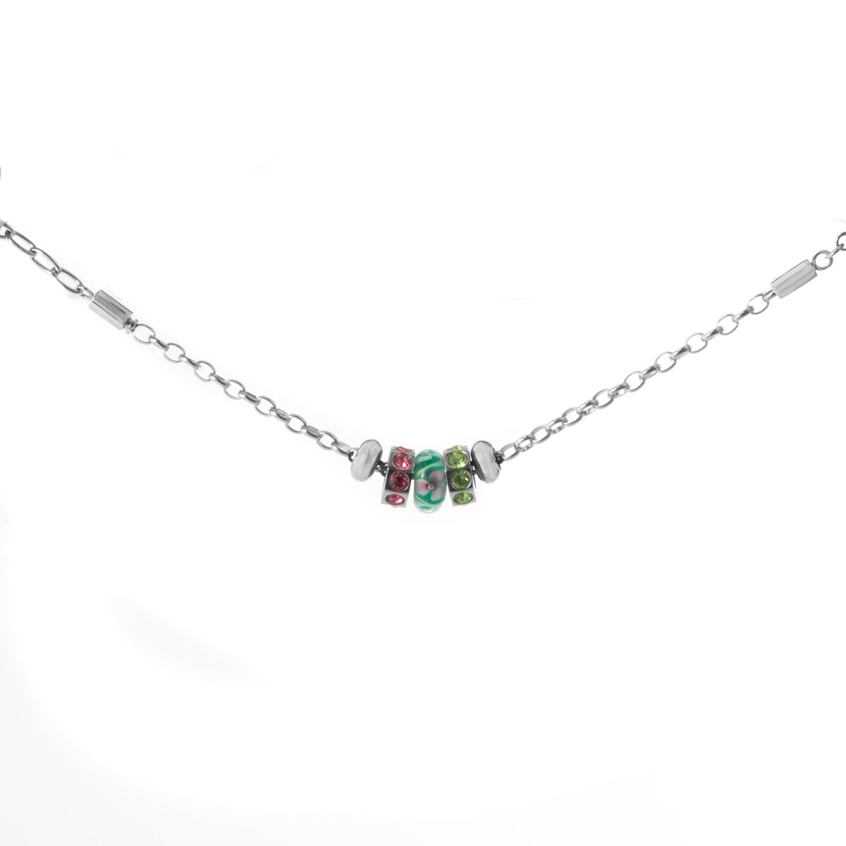 Ladies'Bracelet Morellato SCZ477 Grey Stainless steel (21 cm)