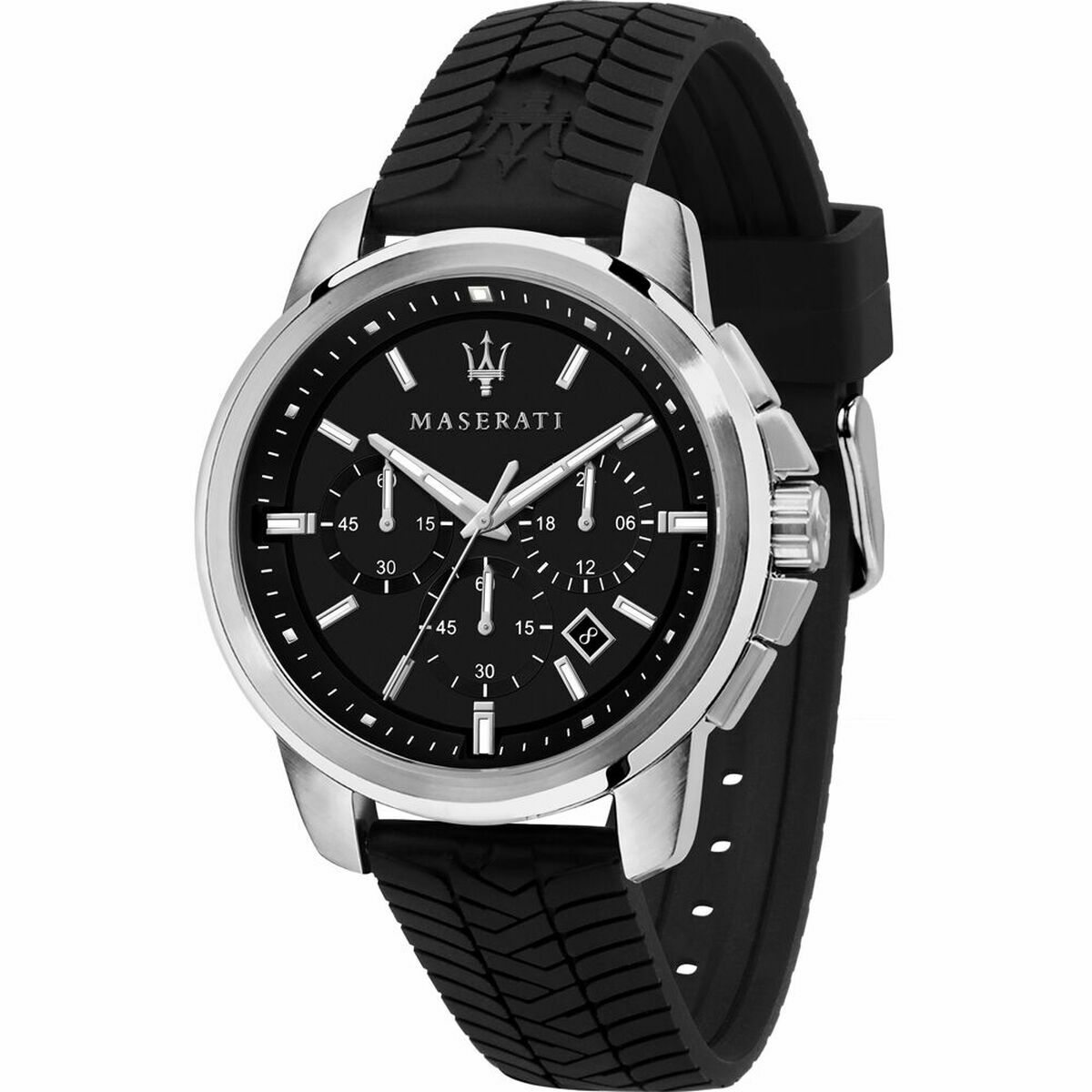 Ανδρικά Ρολόγια Maserati R8871621014 Μαύρο (Ø 44 mm)
