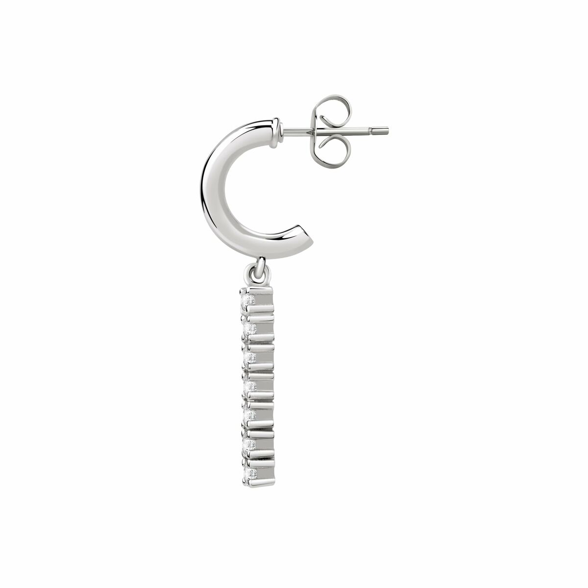 Image secondaire de Boucles d´oreilles Femme La Petite Story LPS02ARQ119 Laiton Argenté 1 Unité