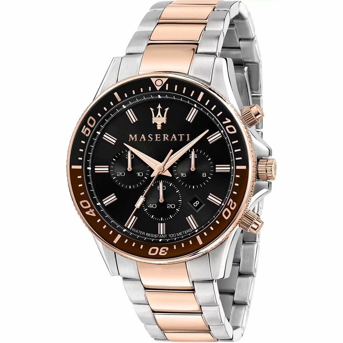 Ανδρικά Ρολόγια Maserati R8873640009 Μαύρο (Ø 44 mm)