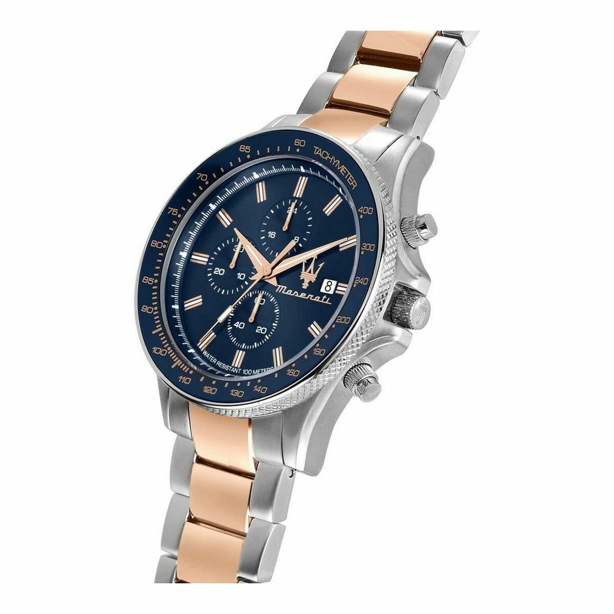 Zegarek Unisex Maserati R8873640012 Srebrzysty (Ø 44 mm)