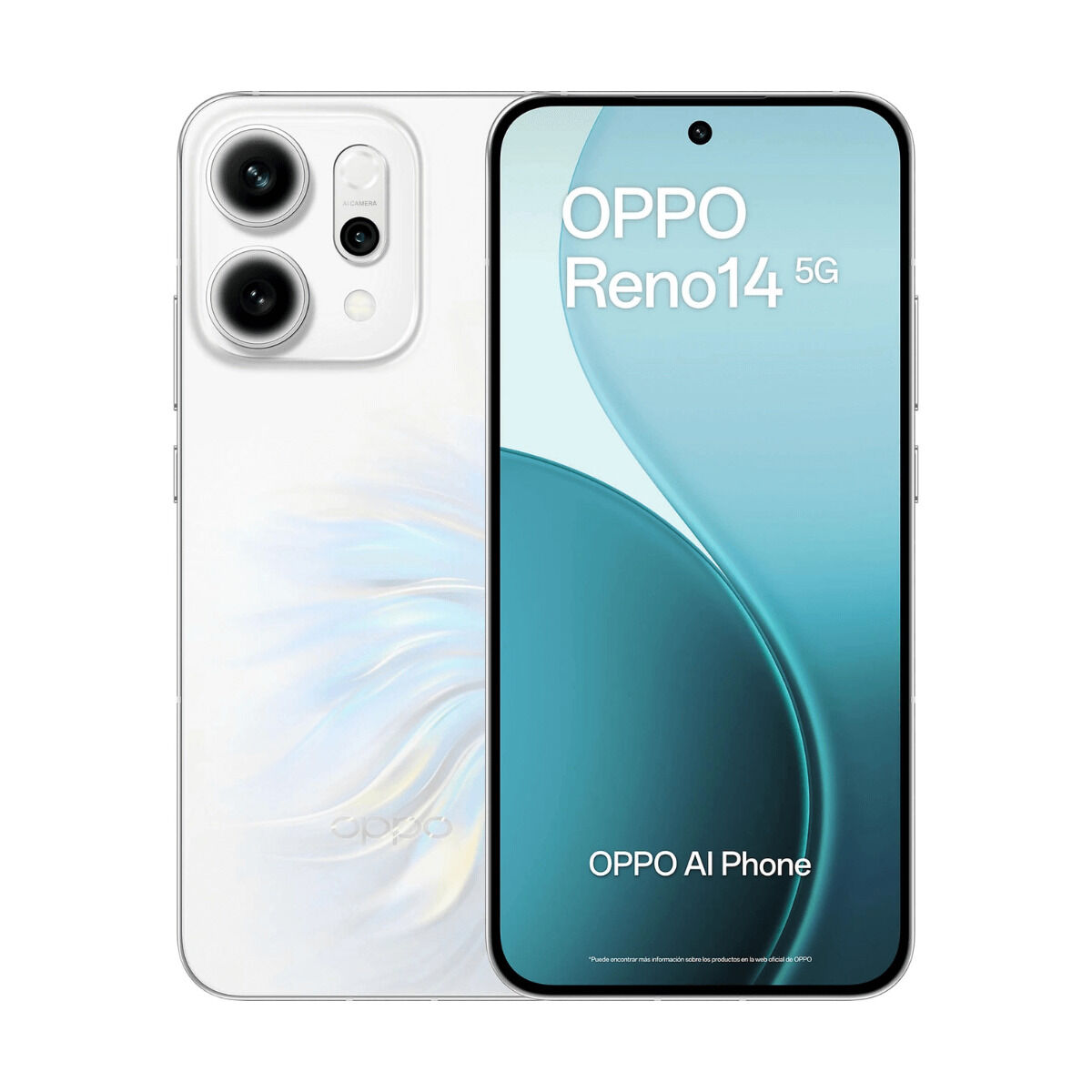 Picture of Smartphone Oppo Reno14 5G 6,59" Octa Core 12 GB RAM 512 GB White