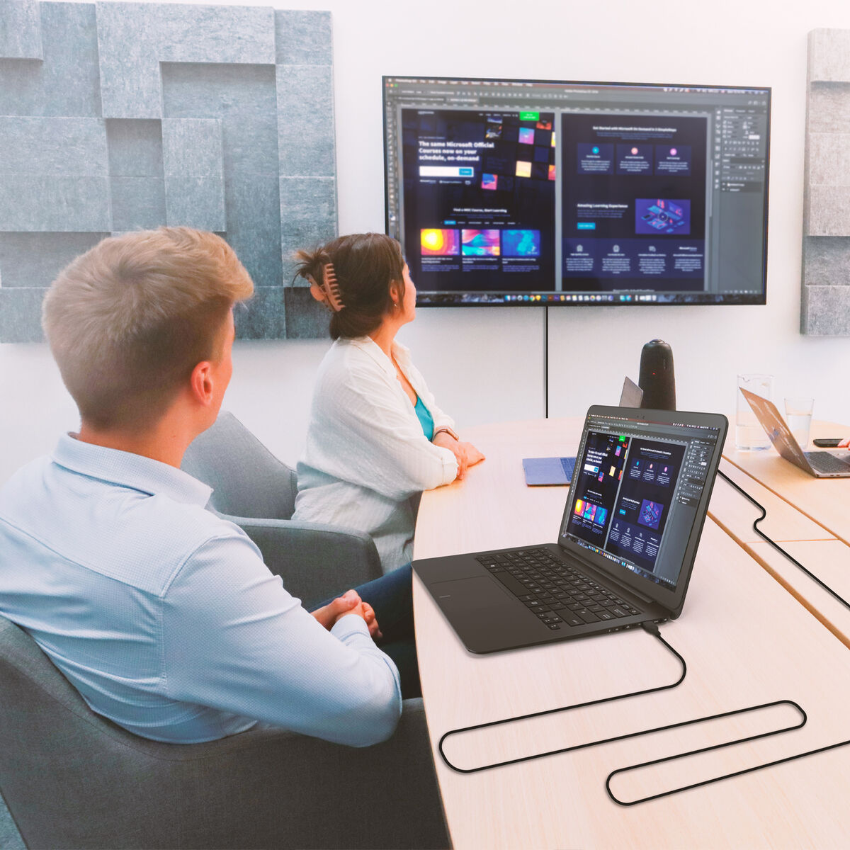 Picture of HDMI Cable Aisens A120-0734 Black 5 m