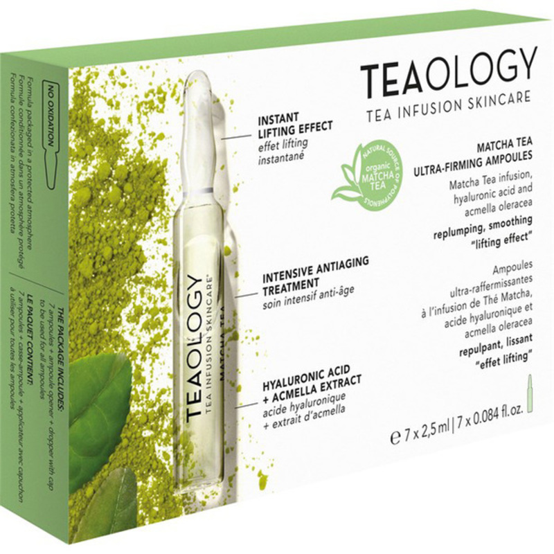 Ampoules effet lifting Teaology Thé Matcha (7 x 2,5 ml)