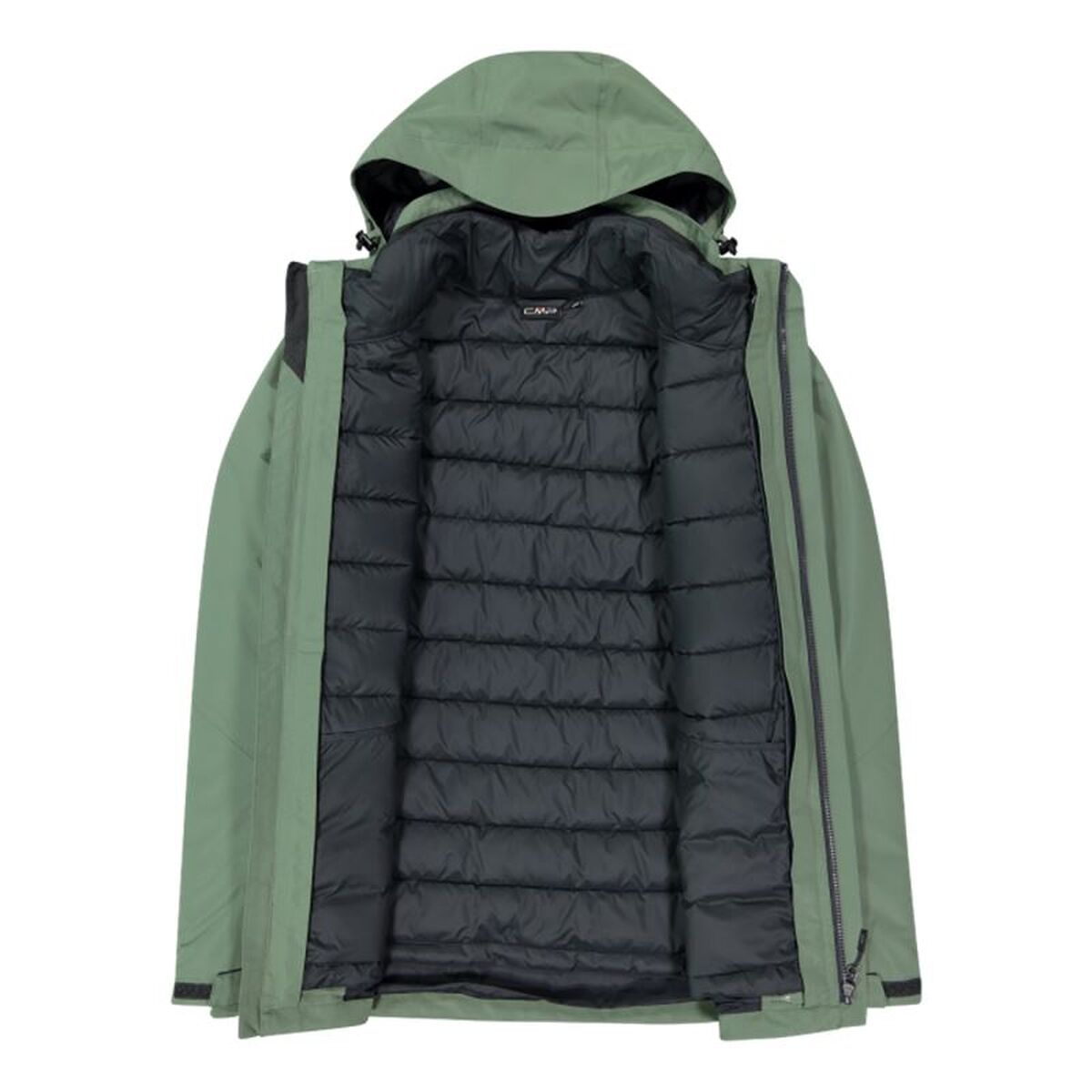 Heren Sportjas Campagnolo Man Zip Detachable Inn Blauw