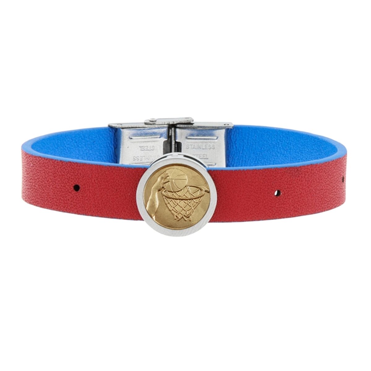 Armband Heren Talent Jewels TJA-1-02-01-3-1 Rood