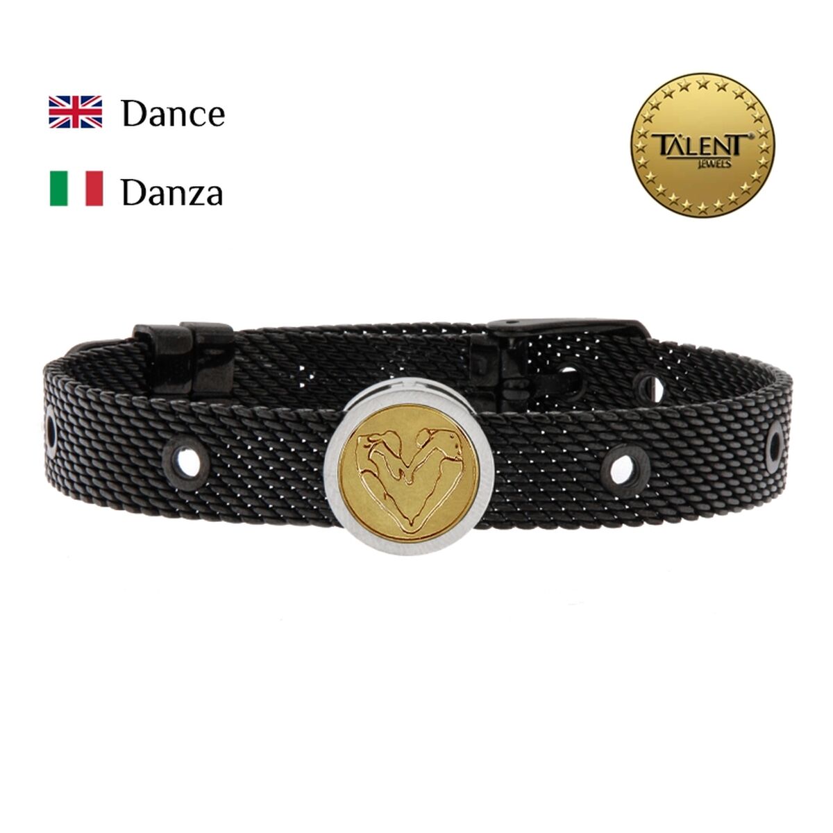 Image secondaire de Bracelet Unisexe Dance Talent Jewels TJA-3-20-01-2-235 Noir