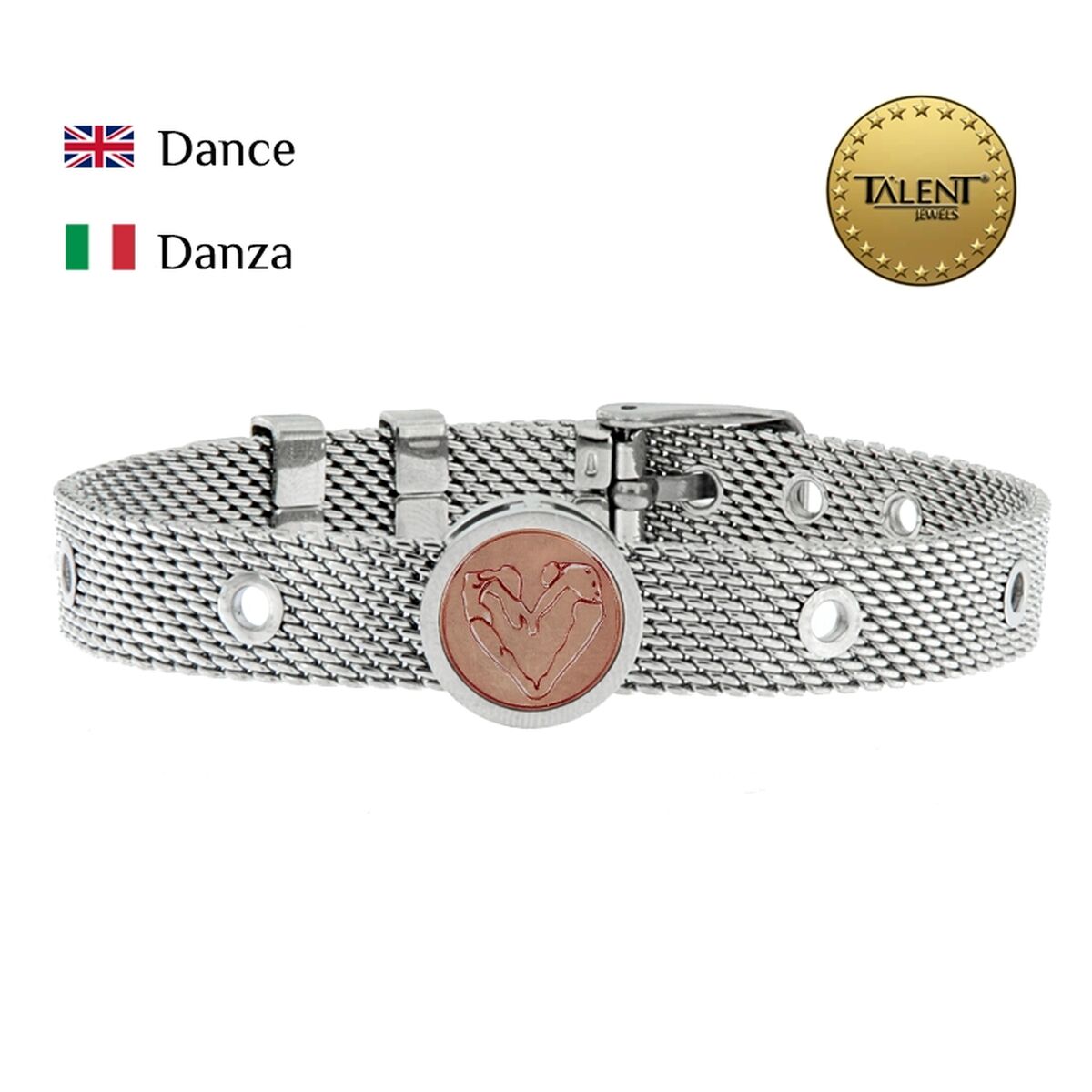 Image secondaire de Bracelet Unisexe Dance Talent Jewels TJA-3-20-02-1-235 Argenté