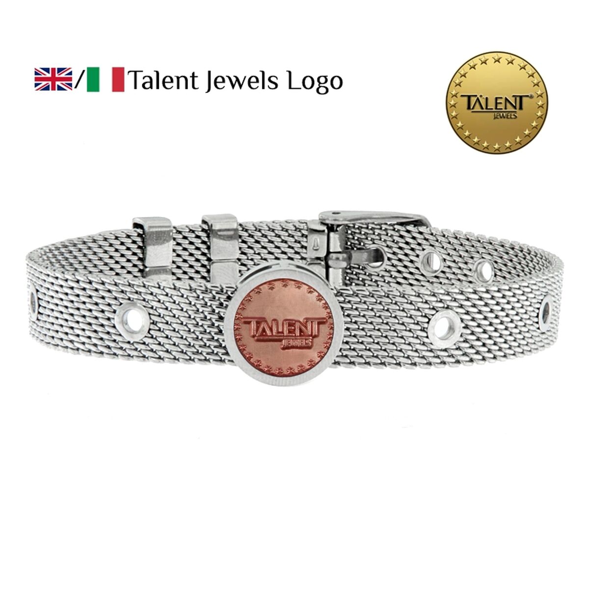 Image secondaire de Bracelet Unisexe Talent Talent Jewels TJA-6-01-02-1-235 Argenté