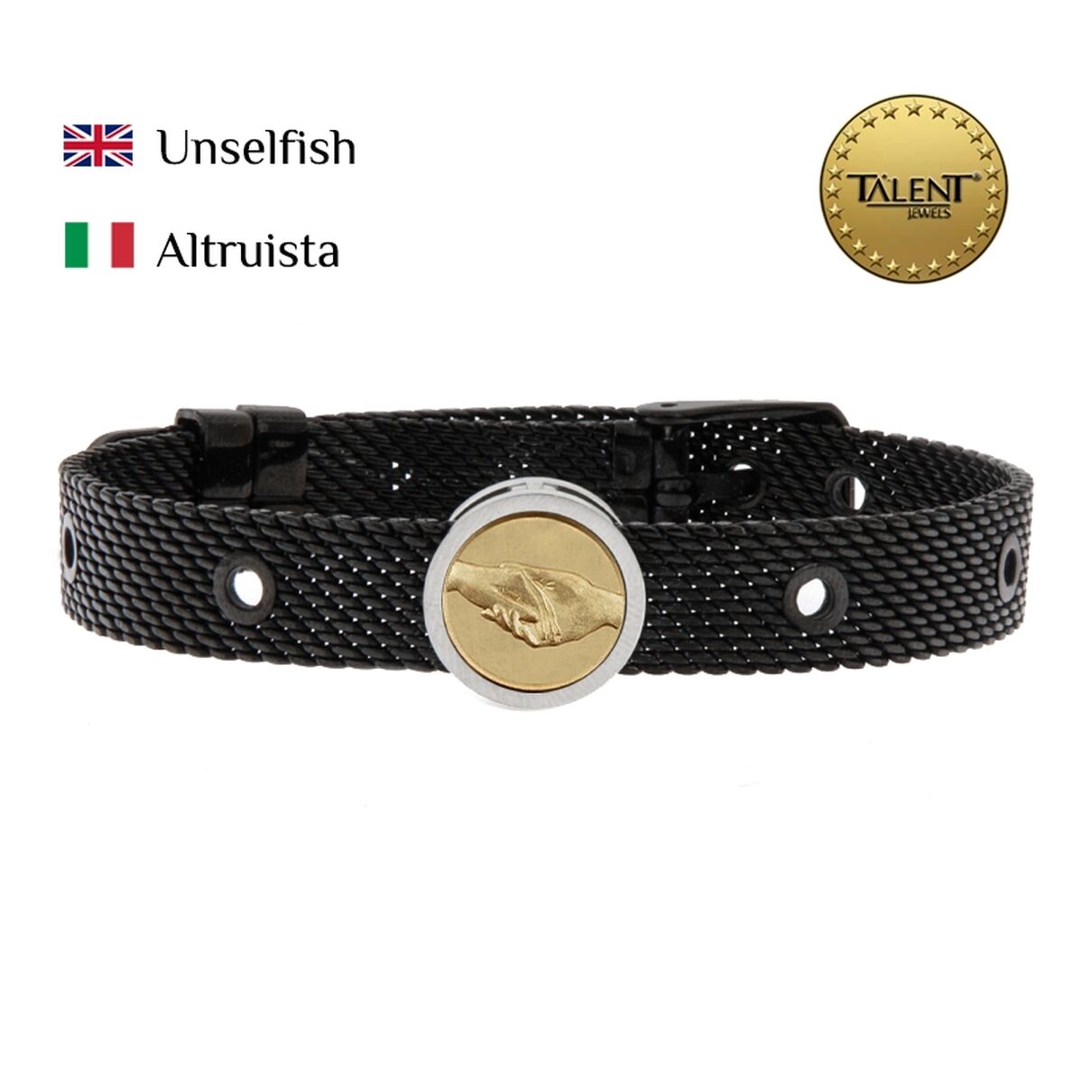 Image secondaire de Bracelet Unisexe Unselfish Talent Jewels TJA-5-01-01-2-235 Noir