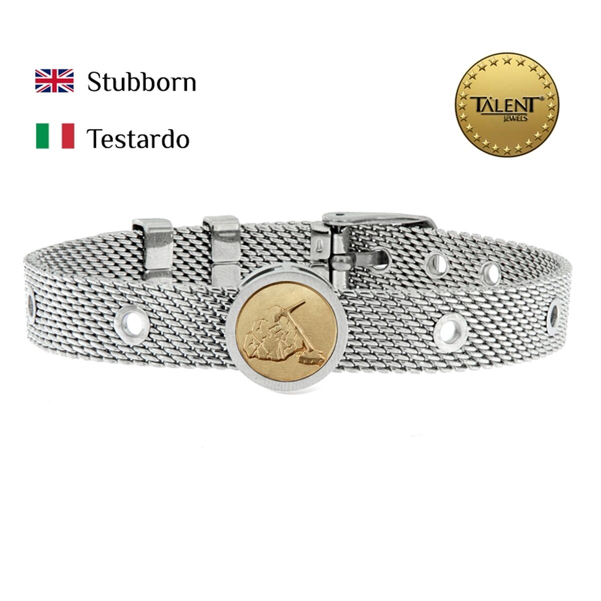 Image secondaire de Bracelet Unisexe Stubborn Talent Jewels TJA-5-11-01-1-235 Argenté